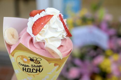 ストロベリーバナナクリーム＋ストロベリーアイス