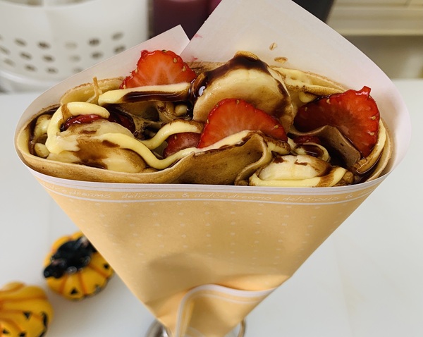 苺バナナカスタードチョコ